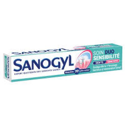 100 / Lot DE 12 Sanogyl Soin Duo Sensibilite 75 ML