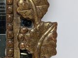 a mirror that is sitting on the wall