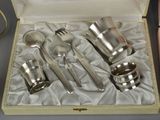 a box with a set of silverware in it