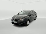 the black car is parked in a white room with a white floor