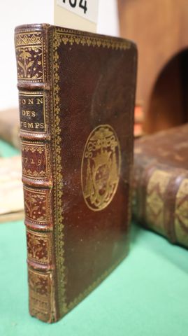 LIEUTAUD: Connaissance des temps pour l’année 1729 au méridien de...