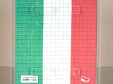 a picture of a picture of the italian flag on display