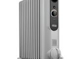 an electric radiator on a white background with a white background