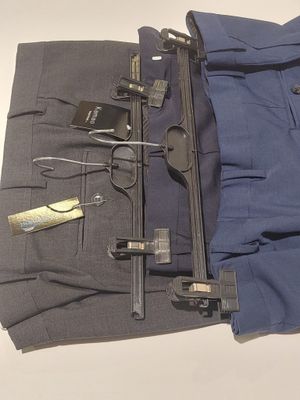 a picture of a pair of pants and a pair of scissors