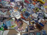 many different types of pokemon cards on the table