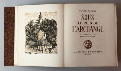 VERCEL (Roger), "Sous le pied de l'archange", éditions au Mo…