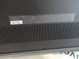 a close up of the back of a laptop computer