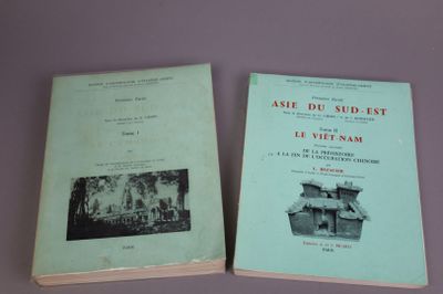 two books sitting on top of a table next to each other