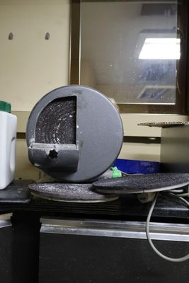 a microwave and a toaster sitting on a counter in a kitchen