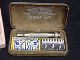 a box with a razor and a razor blade in it