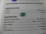 a close up of a piece of green emerald