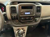 a dashboard of a car with a radio in it