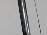 a close up of a bicycle tire with a sticker on it