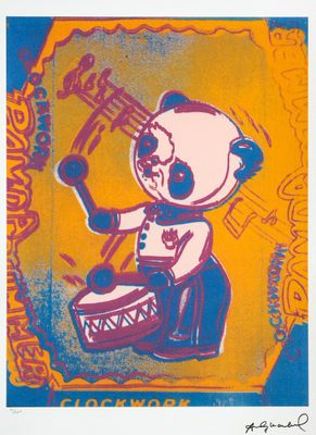 une image représentant un panda jouant du tambour