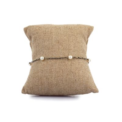 Travail français du début du XXe siècle Bracelet en or gris …