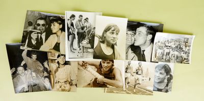 Jeux Olympiques / Tokyo 1964 Lot de 11 photos de presse auto…