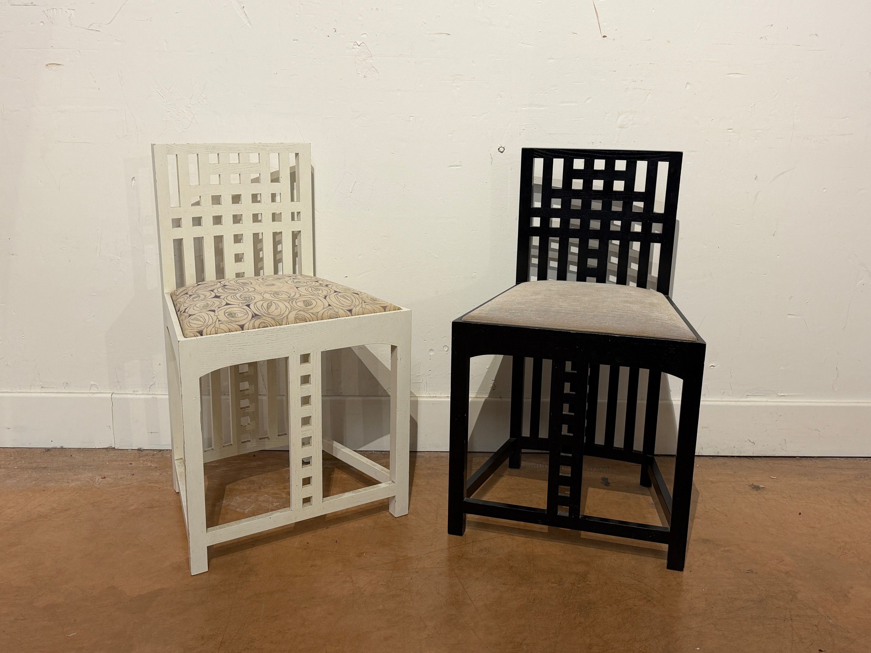 Charles Rennie MACKINTOSH (1868-1928), édition CASSINA, Deux…