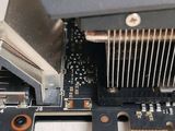 a close up of a computer motherboard with a cpu