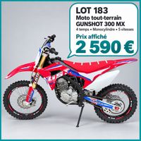 Moto cross GST GUNSHOT 300 MX3, 4 temps, 5 vitesses, hauteur…