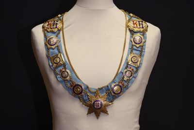 Echarpe de Cérémonie de l'Ordre Royal Antédiluvien des Buffl…