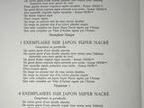 the back cover of a book with a list of items on it