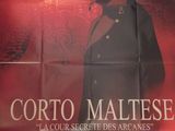 affiche du film « Corto Maltese », mettant en scène un homme en uniforme militaire
