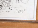 a picture of a painting on the wall of a house