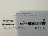 a close up of the back of a white box with a label on it