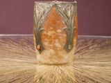 a vase that is sitting on top of a table