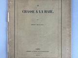 la couverture d'un livre intitulé « Chasse à la habe »