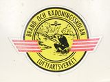 a sticker on the back of a white motorcycle