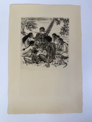 un dessin en noir et blanc représentant un homme assis à cheval