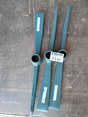 three forks and spoons sitting on a table