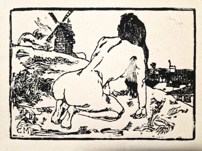 Charles Maurin (1856-1914) - La sphinge de Montmartre. - Photo 1