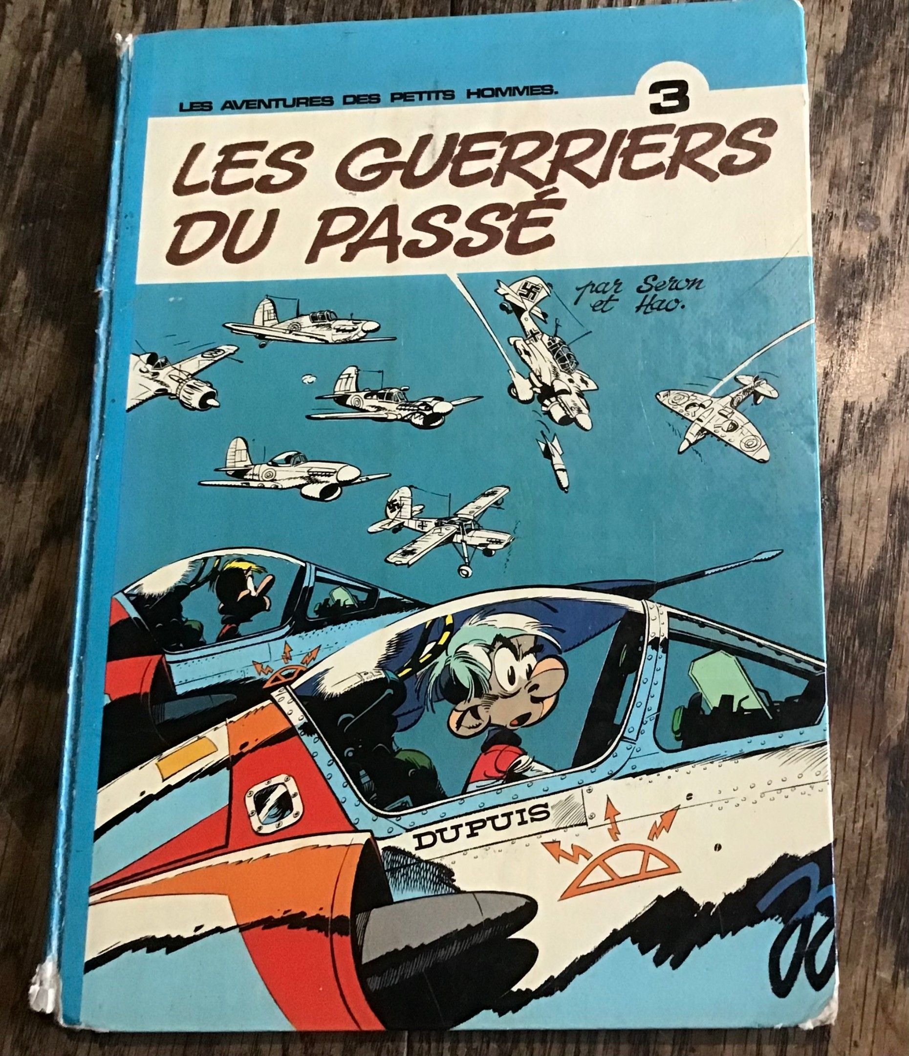 Seron et Hao Les Aventures des Petits Hommes 3 Les Guerriers Du Passé 1975 chez Dupuis, eo État d’usage