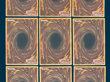 six square tiles of different sizes and shapes with a black background