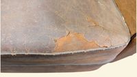 Paire de fauteuils Club en cuir couleur caramel ou havane. (photo 6)