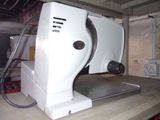 a white machine that is sitting on a counter
