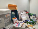 a lot of items that are sitting on the counter