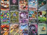 beaucoup de cartes sur la table