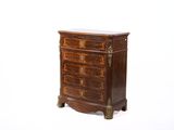 une petite commode avec un plateau en marbre