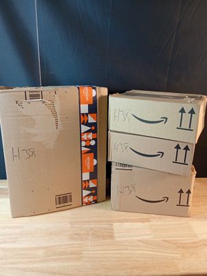 Lot de 4 colis Mystere (Retour Amazon,NPAI, Adresse incomple…