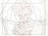 drawing of a young goku from dragon ball z