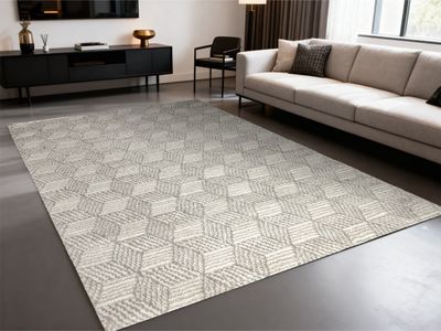 Lot DE 22 Tapis 150x200cm Gris Polypropylene