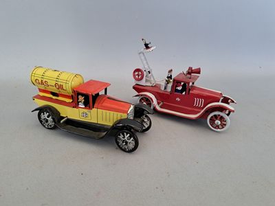 Paya, rééditions, 2  camions, l'un pompiers, l'autre citerne - Photo 1