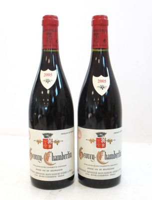 2 Blles GEVREY CHAMBERTIN mise Dom. Armand Rousseau 2005 - Photo 1