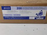 packaging of a box with a picture of a woman sitting in a recliner