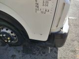 a close up of a truck ' s tire on the road