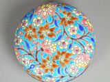 an image of a decorative box with flowers on it
