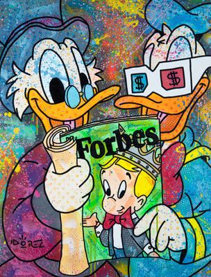 Romain DOREZ (né en 1989). "Paradise papers - Forbes, 2017",… - Photo 1